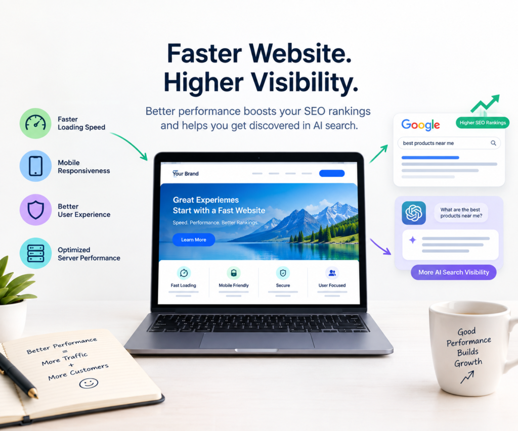 website performance as an seo and ai search ranking advantage